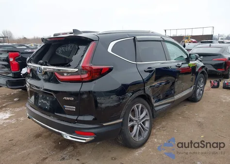 2020 Honda Cr-V Hybrid Touring from USA, damaged, VIN 7FART6H91LE001978